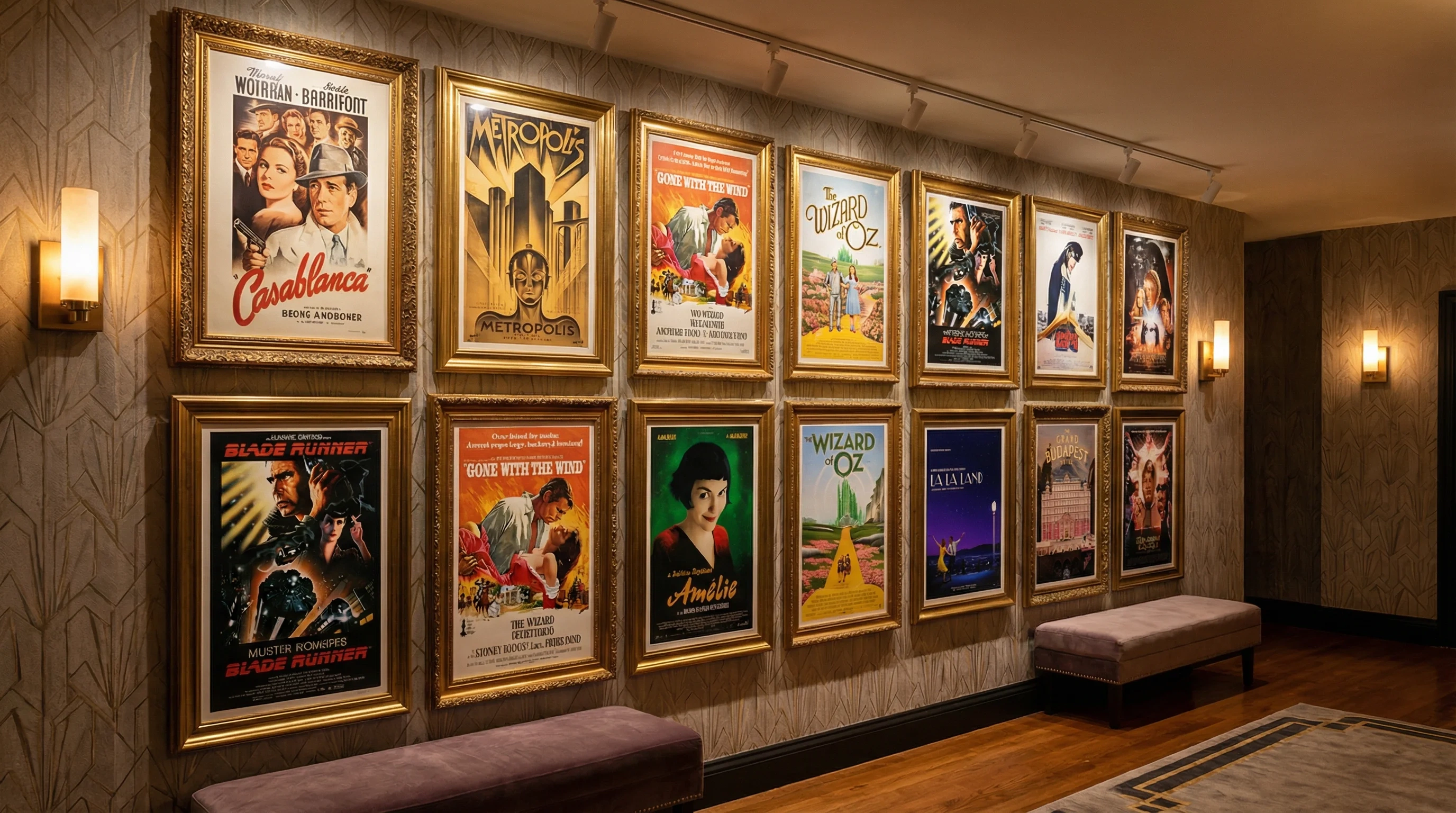 经典电影海报收藏画廊展示全球珍贵海报作品